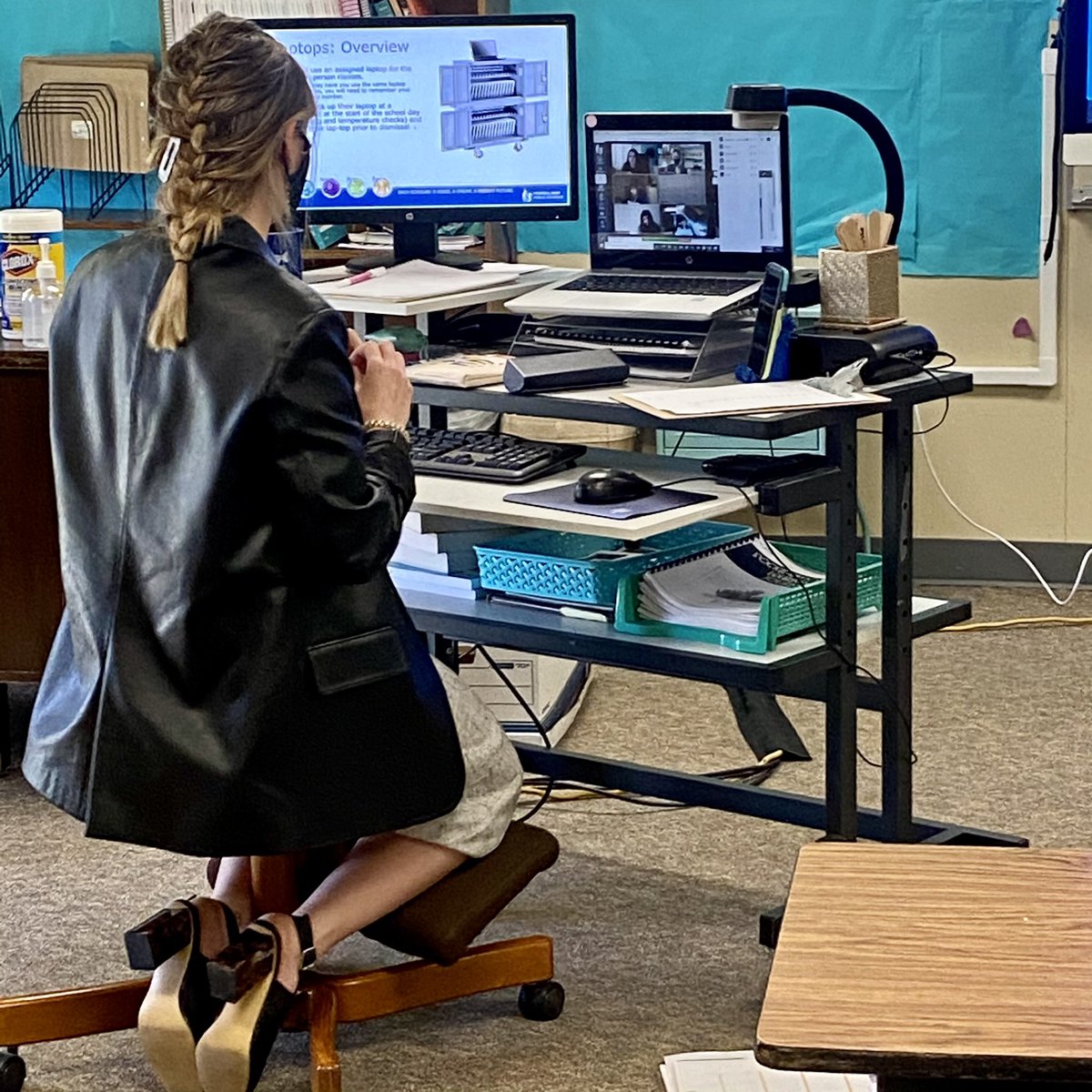 NautilusK8's tweet photo. We are so excited to see our Hybrid Middle School scholars on campus tomorrow!! Our Middle School team met with scholars on Friday via Zoom to get everyone prepared and pumped up for on-campus learning! ⚓️🌟📚📐🧬 https://t.co/aTf5v3KKbw
