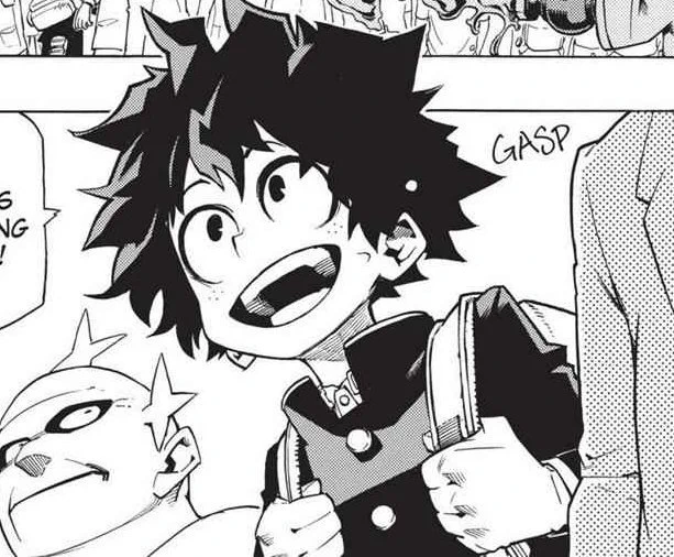 Deku was so baby and now he looks older and more mature  it's all sad hours here... 