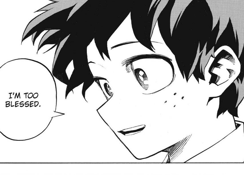 Deku was so baby and now he looks older and more mature 😭 it's all sad hours here... 