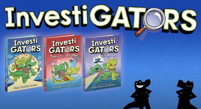 mango_brash's tweet photo. Meet the elite S.U.I.T.* agents Mango and Brash in this new animated InvestiGators trailer!
https://t.co/HtVl1LjxFG…
*Special Undercover Investigation Teams
#InvestiGators @MacKidsBooks @01FirstSecond @johngreenart https://t.co/l9QAsaANU4
