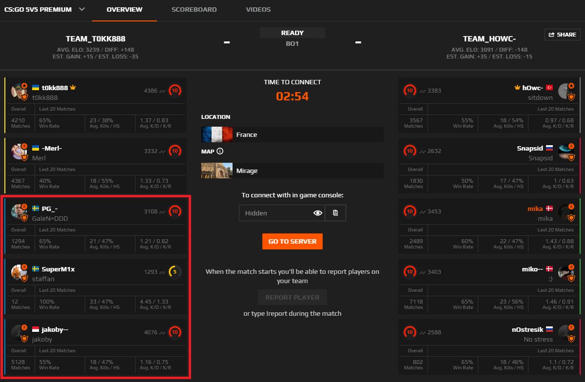 Jamen jeg tager bare endnu et dodge i prem, 24 timers denne gang, hf <a href="/FACEIT/">FACEIT</a> 🤡