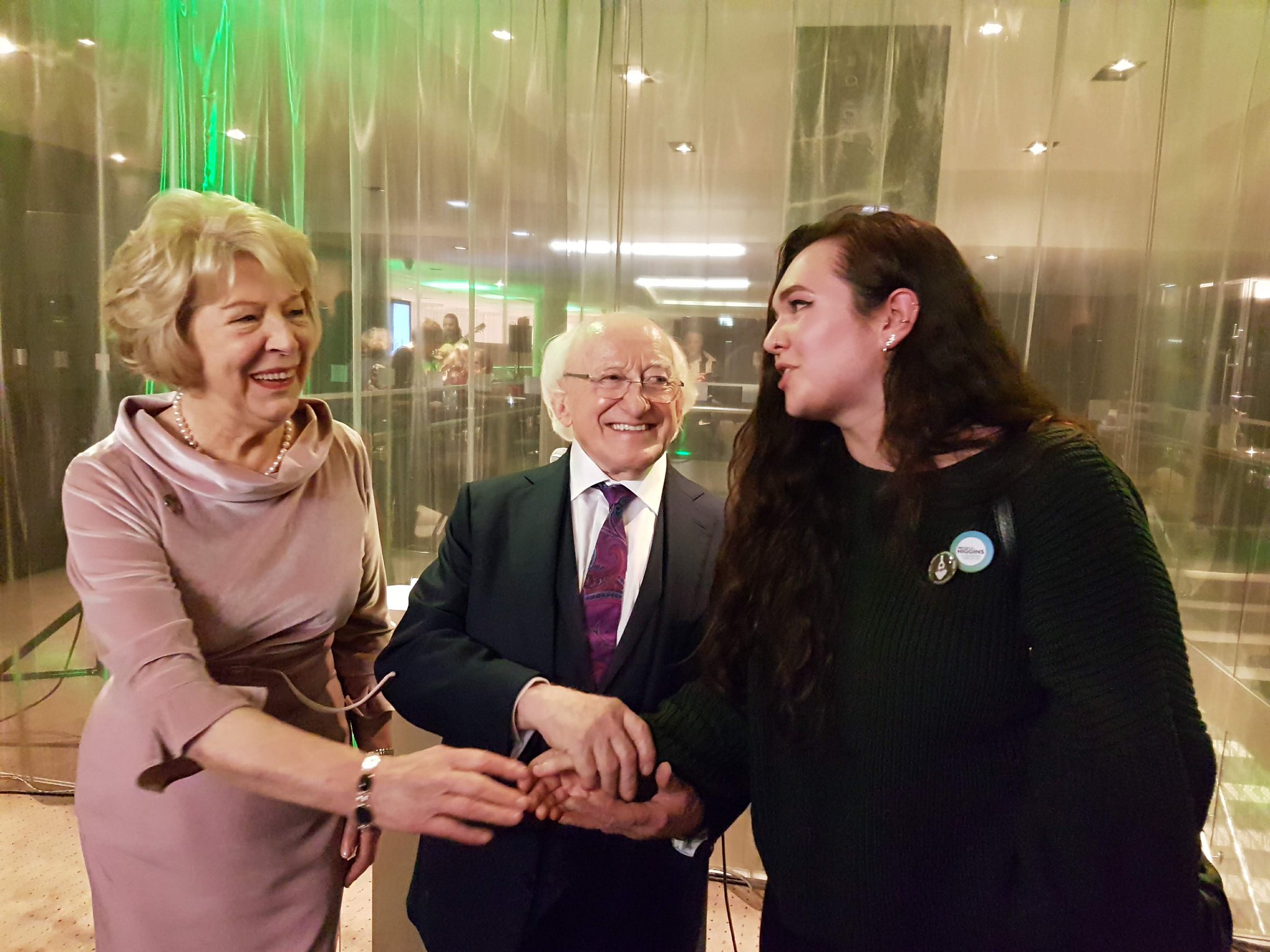 Happy 80th birthday to bestie michael d higgins 