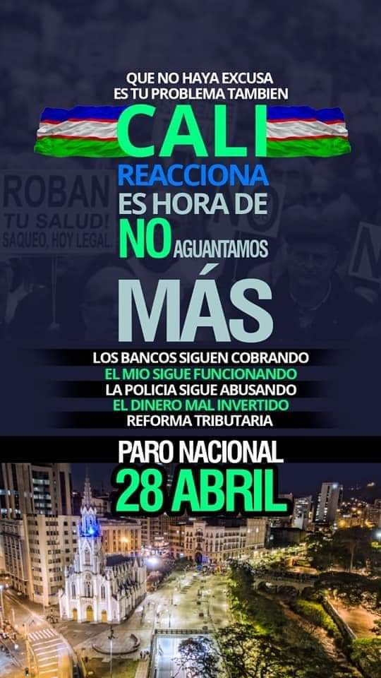 CristianQ0423's tweet photo. @charoguerra @CeDemocratico 28 de abril todos a las calles en contra de esté #NarcoGobierno no importa donde estés, pero qe el mundo enteró nos escuche.
#ChaoUribeDuque
#AsesinosGenocidas #ElPeorGobiernoDeLaHistoria https://t.co/sg4h1IrGzP