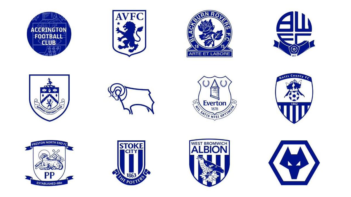 _bfcdanny's tweet photo. Created by the likes of, Accrington, Aston Villa, Blackburn, Bolton, Burnley, Derby County, Everton, Notts County, Preston, Stoke, West Brom and Wolves. Stolen by the likes of Arsenal, Chelsea, Liverpool, Man City, Man United and Tottenham. https://t.co/WZZpDYpqpw