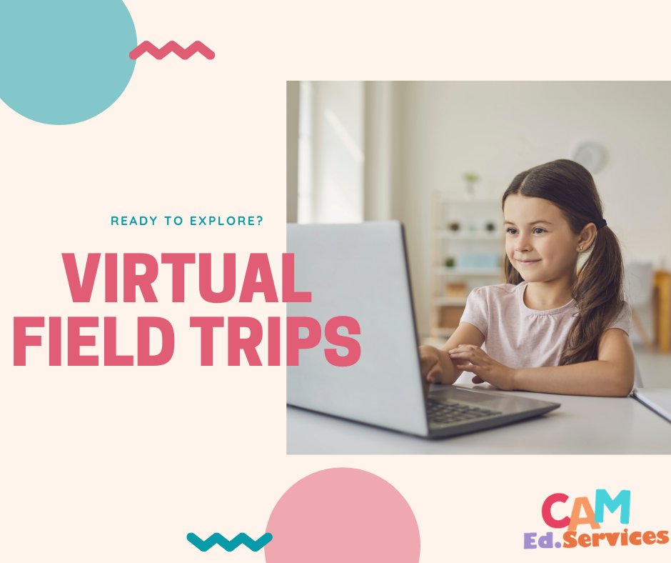CAMEdServices's tweet image. On our A-CAM Virtual Field Trips, we will explore different cities, states, countries, and even outer space! We will also experience the local history, culture, and customs. Lastly, all sessions have arts &amp;amp; crafts projects that relate to the field trip destination. #virtual