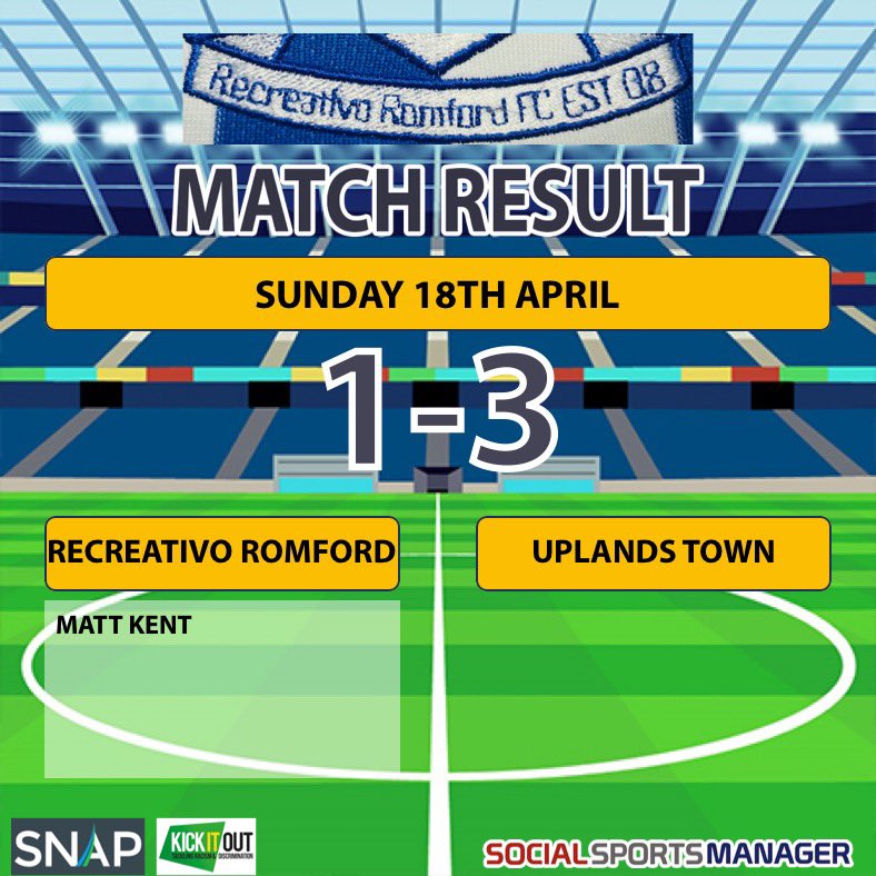 3-1 defeat this morning gave the visitors one foot firmly in the semi final leaving us with plenty of work to do.

<a href="/MattKent__/">Matt Kent</a> with our goal.