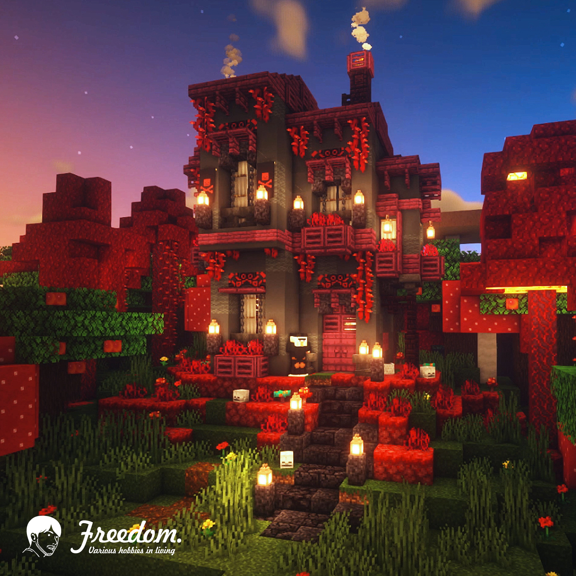 Twitter 上的 Freedom Witch S House Tutorial Now Available On Yt T Co 7vnngj4sft マイクラ マインクラフト Minecraft Minecraft建築コミュ Minecraftbuild Architect Interior Tutorial 建築 Base バニラ建築学部 Vanilla Witch 魔女