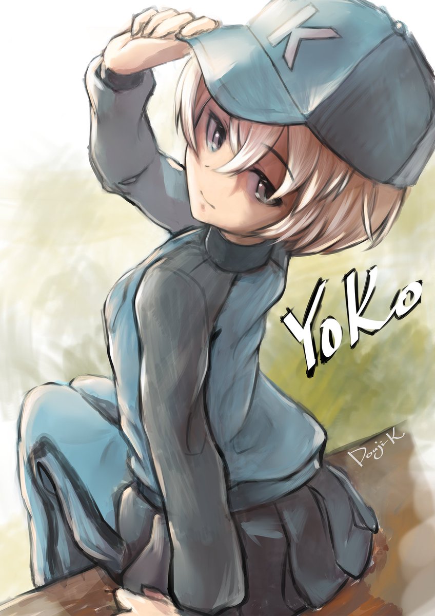 ミカ(ガルパン) 「#garupan #ヨウコ 」|黒猫童子のイラスト