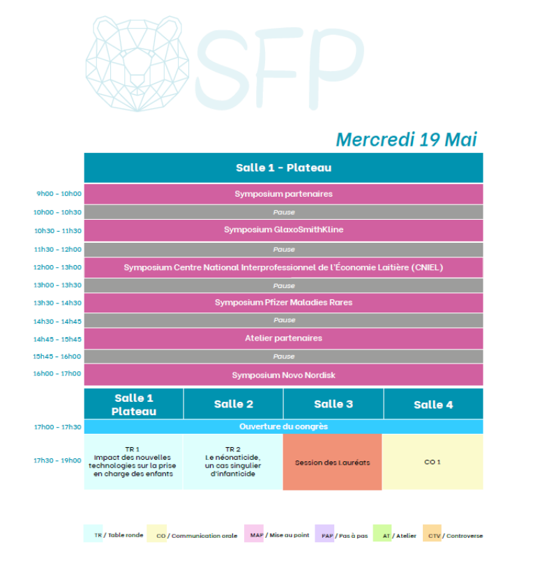ajpediatrie's tweet photo. [Congrès SFP]

Le prochain congrès de la SFP aura lieu du mercredi 19 au vendredi 21 mai prochains. Il aura lieu sous format digital.

✴ Inscriptions : https://t.co/tqP1hFbzEZ

Les conférences seront disponibles pour les inscrits après le congrès sous forme de vidéo à la demande https://t.co/DFejGUHGgC