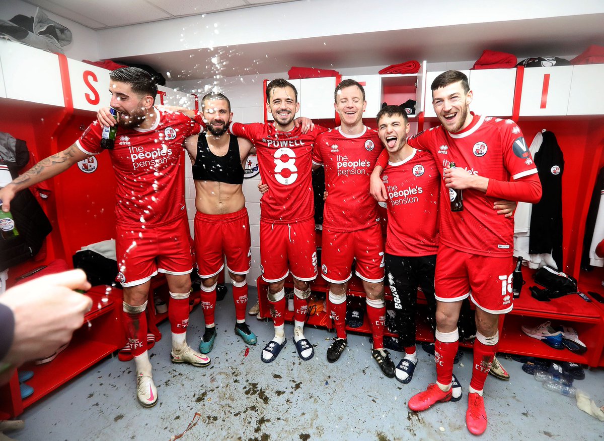 crawleytown's tweet image. 🏆 After recent rumours within the world of football we are reminded that it is moments like this that make our game so special...

#TownTeamTogether 🔴