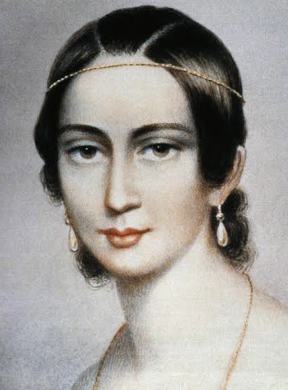 Pianist and composer Clara Schumann is on a 1986 German stamp. #philately #philatelic #stamps #stampcollecting