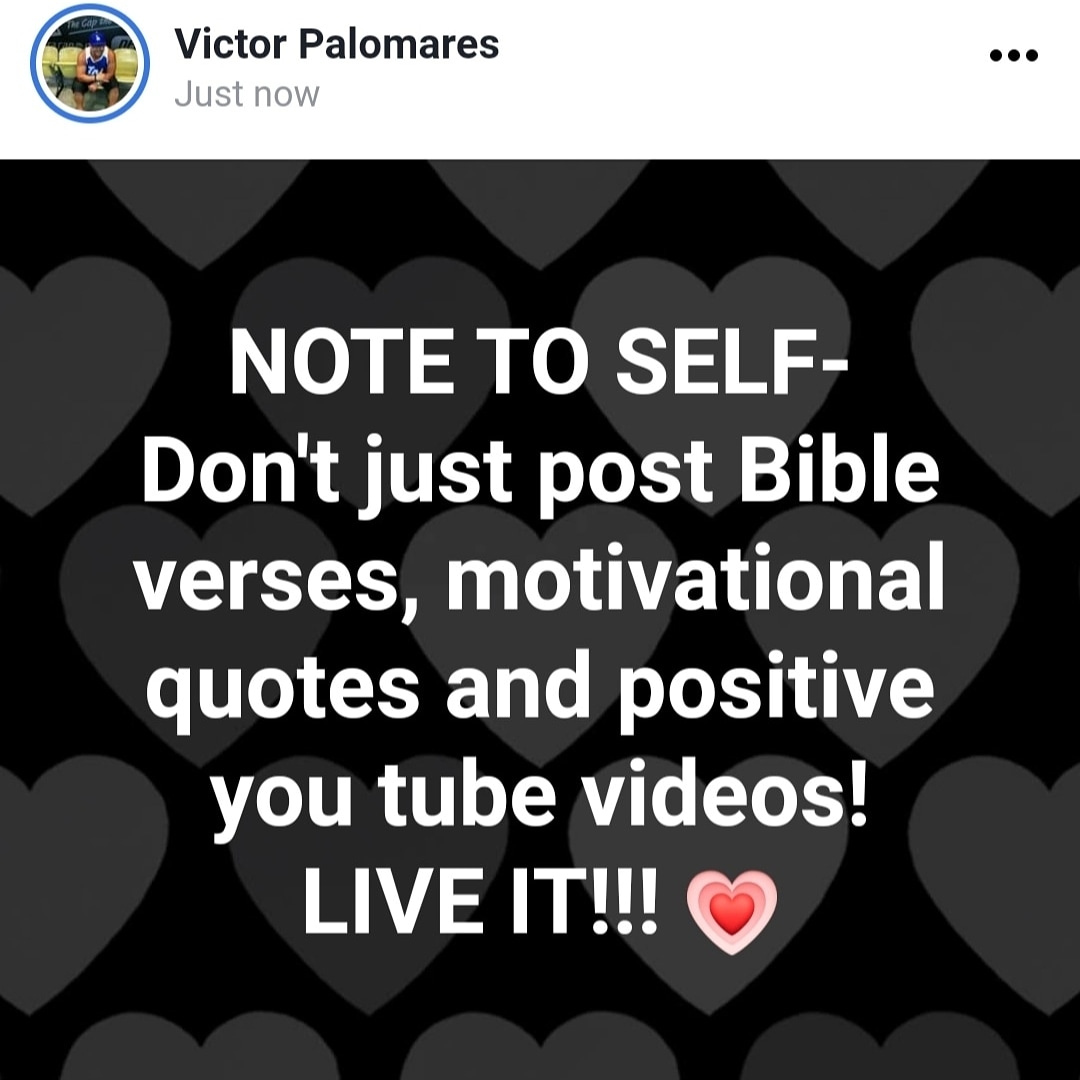 Victor Palomares (@kindergartenceo) on Twitter photo MAYBE A NOTE "WE ALL" NEED TO LIVE...🤷♂️🧏♀️ <a href="/livehappy/">Live Happy</a> <a href="/yourslightedge/">The Slight Edge</a> <a href="/successmagazine/">SUCCESS Magazine</a> MAYBE A NOTE "WE ALL" NEED TO LIVE...🤷♂️🧏♀️ <a href="/livehappy/">Live Happy</a> <a href="/yourslightedge/">The Slight Edge</a> <a href="/successmagazine/">SUCCESS Magazine</a>
