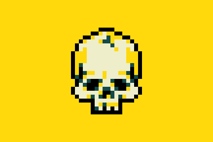 Skull. #pixelart