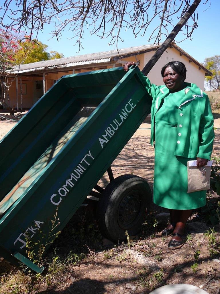 daddyhope's tweet image. On the left is a rural ambulance donated by a nurse bcoz Zimbabwe has NO adequate ambulances!

On the right is reportedly Mnangagwa’s new helicopter which he bought for US$18 million using tax payers money!

Sanctions caused our president to buy a helicopter instead of ambulances