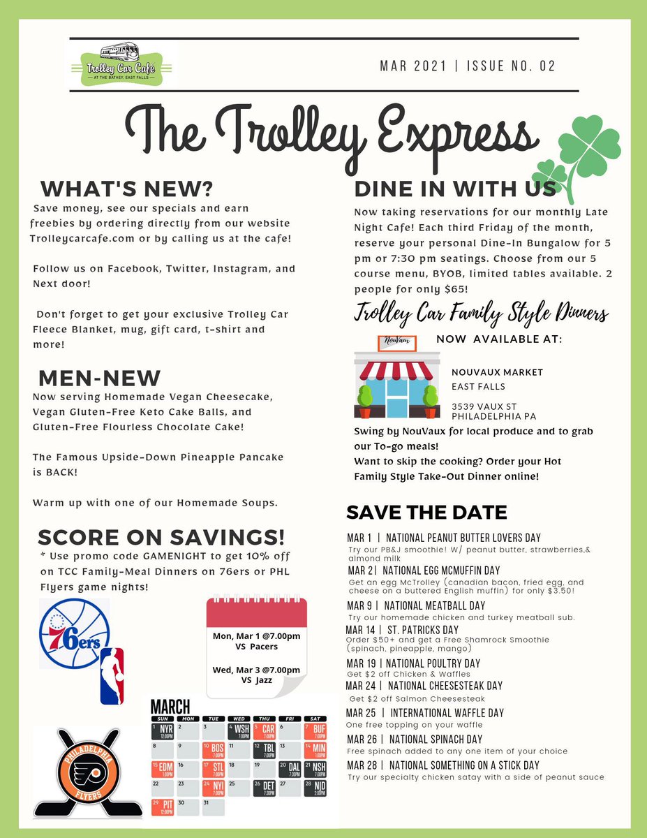 Trolley Car Cafe tweet media