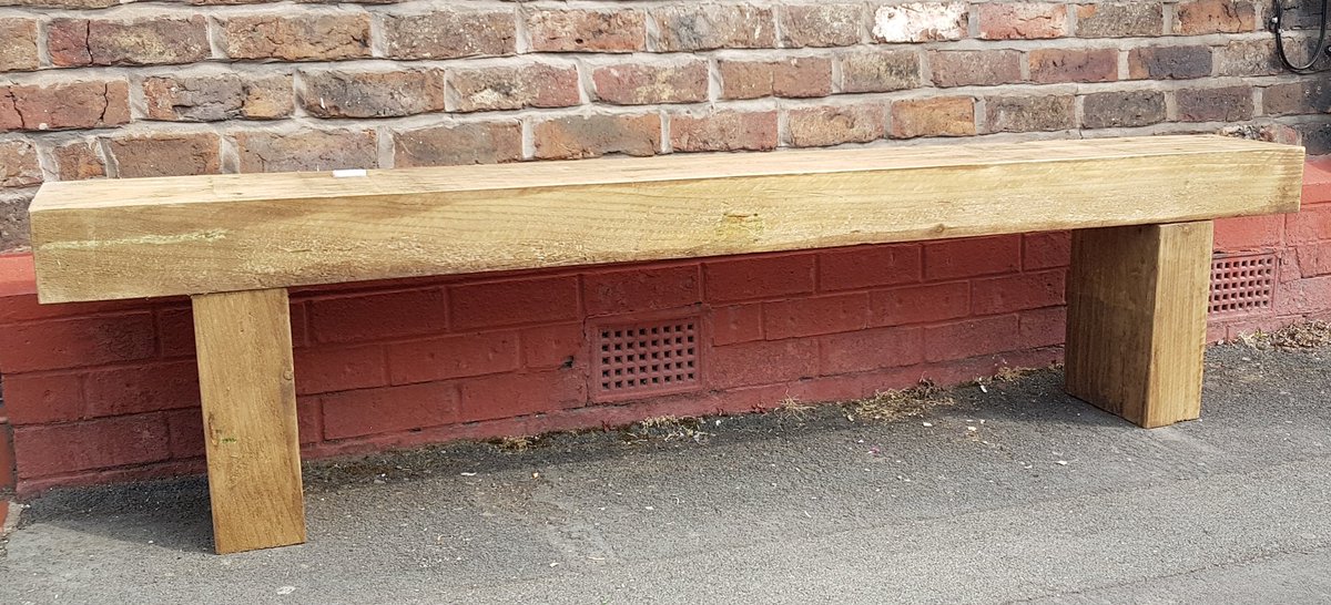 4 large garden sleeper bench for sale £50 ea.
Between 6/7ft long