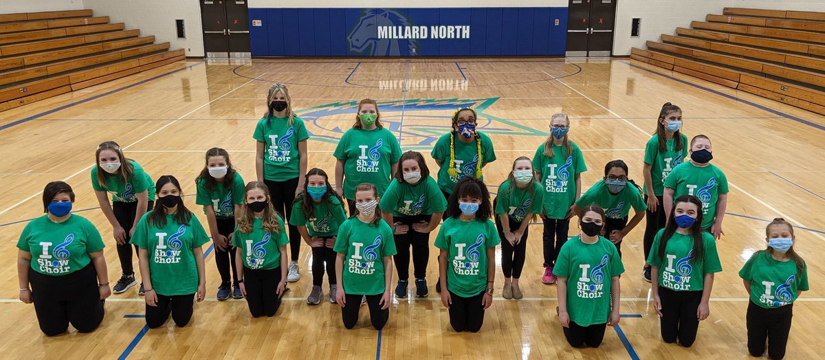 Yesterday we had an amazing final performance for show choir club! These students worked so incredibly hard and it paid off. It was an honor to work with them. <a href="/MNMSShowChoir/">Millard North Middle School Show Choir</a> <a href="/MustangUnified/">MNMS Unified</a>