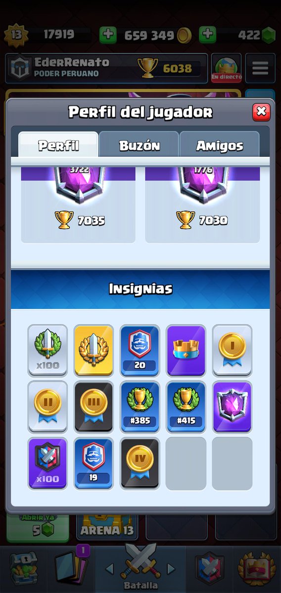 Insignia de 100 desafíos clásicos👍.