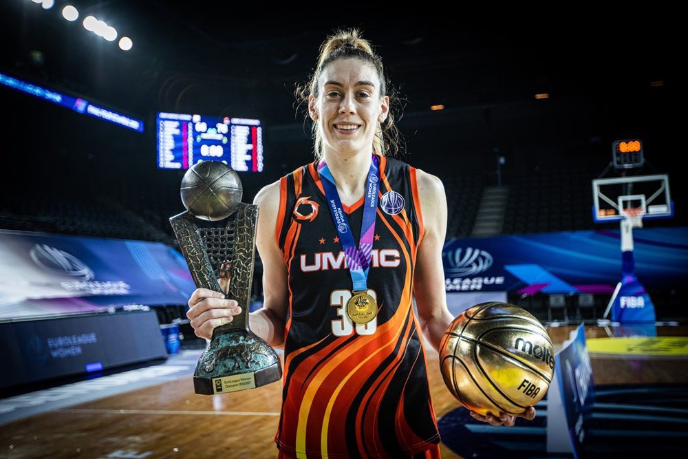 🏆 3x Consensus College National Player of the Year
🏆 4x NCAA Tournament MVP
🏆 2018 FIBA World Cup MVP
🏆 2016 WNBA Rookie of the Year
🏆 2018 WNBA MVP
🏆 2x WNBA Finals MVP
🏆 2019 EuroLeague MVP
🏆 2021 Euroleague Final Four MVP

(We might have missed a few.)