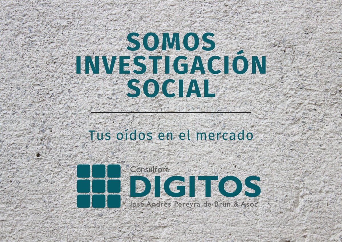 CDigitos's tweet photo. #TusOídosEnElMercado
#ConsultoraDígitos https://t.co/N2bhVXrvbM
