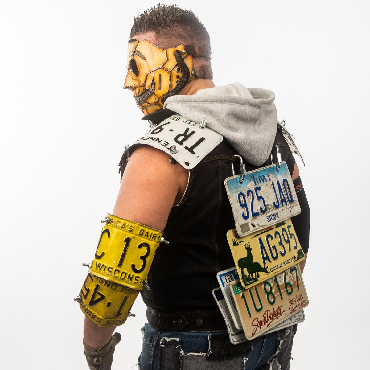 I sold my soul to the open road.

Mask designed by: <a href="/RockwellMasks/">Rockwell Masks</a> 
Photo courtesy of: <a href="/photosbymanning/">Chris</a>