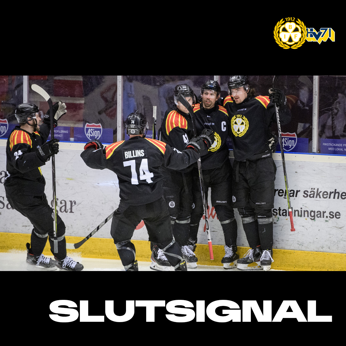 ✅🙏 Brynäs IF spelar i SHL även säsongen 21/22.