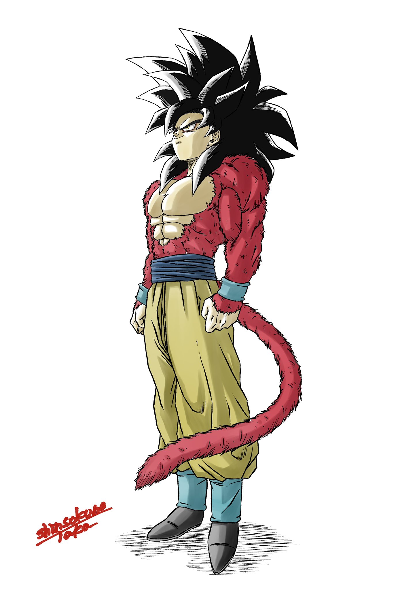 神速の鷹 悟空4 久しぶりに悟空4描いたなぁ ドラゴンボール ドラゴンボールイラスト 悟空 悟空4 スーパーサイヤ人4 神速の鷹 T Co Mxtatnffy3 Twitter
