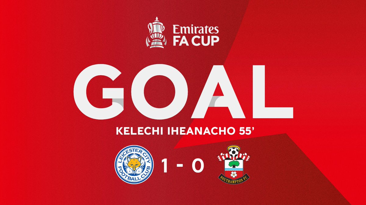 55' Iheanacho [1-0]