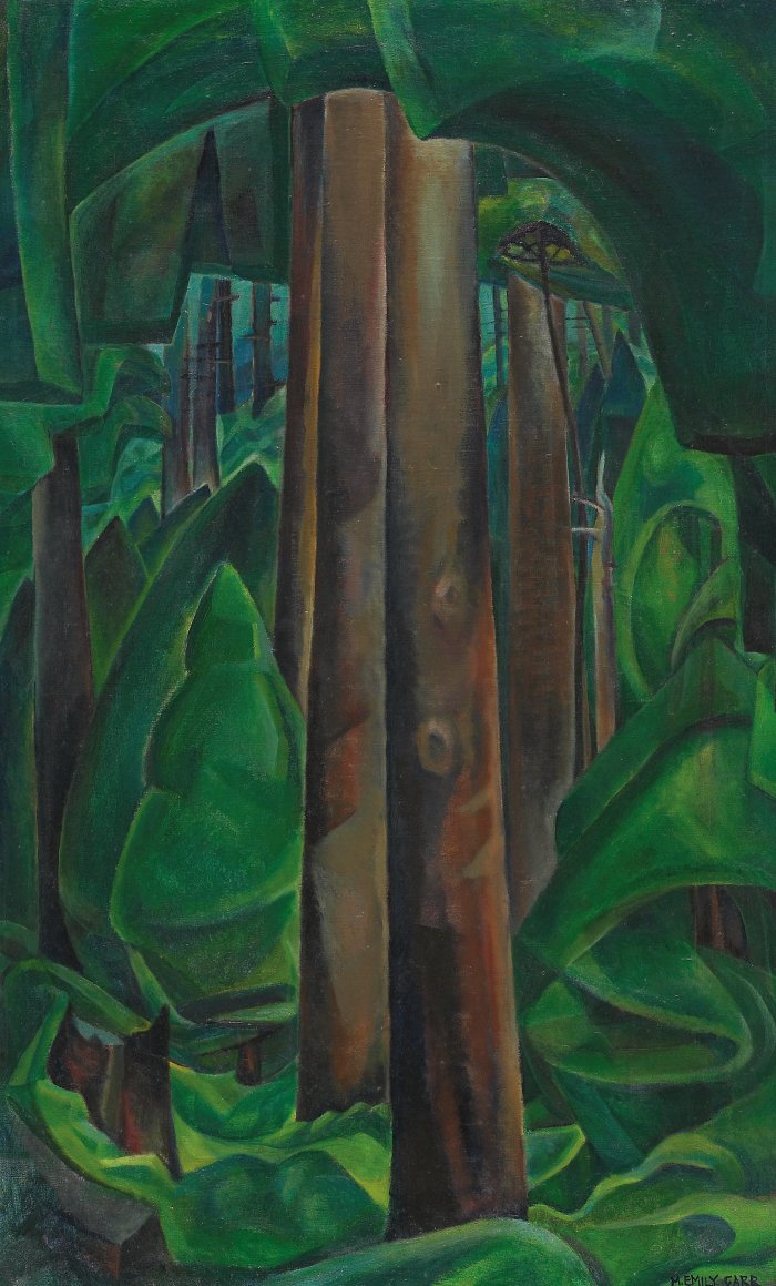 agotoronto's tweet image. Food that is art, inspired by art! This season’s #AGObistro Curated Dinner menus are a homage to spring across Canada. Each menu is inspired by a Canadian artist! ago.ca/dine/curated-d…
Emily Carr. Inside a Forest II, 1929-1930.