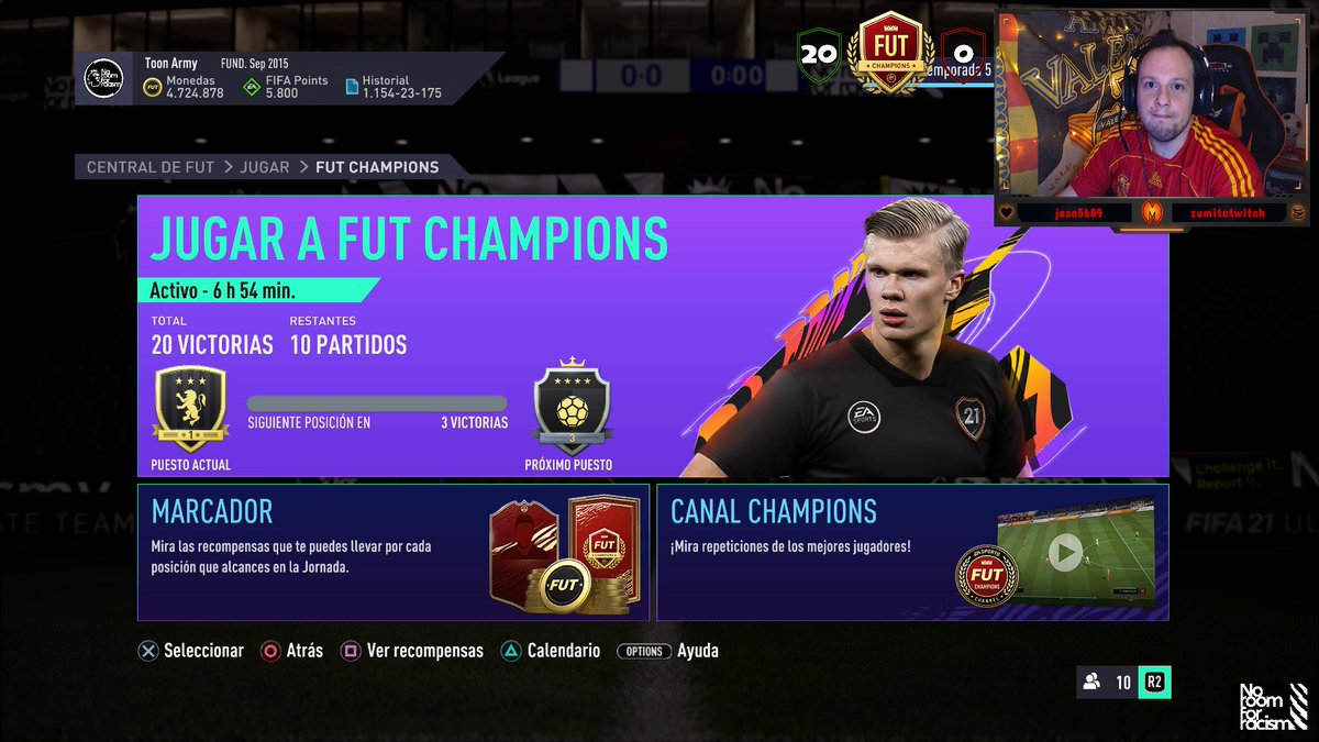 ULTIMOS 10 PARTIDOS... 🥶🥶🥶

20:0

VENTE !!!

TWITCH.TV/MASI2K4