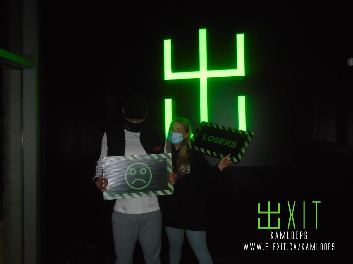 exitkamloops's tweet image. Here’s some of our awesome escapee’s from April 11th-18th, 2021. Many failed and many succeeded! Test your wits today! #ExitKamloops #kamloopsescapegames
facebook.com/media/set/?van…