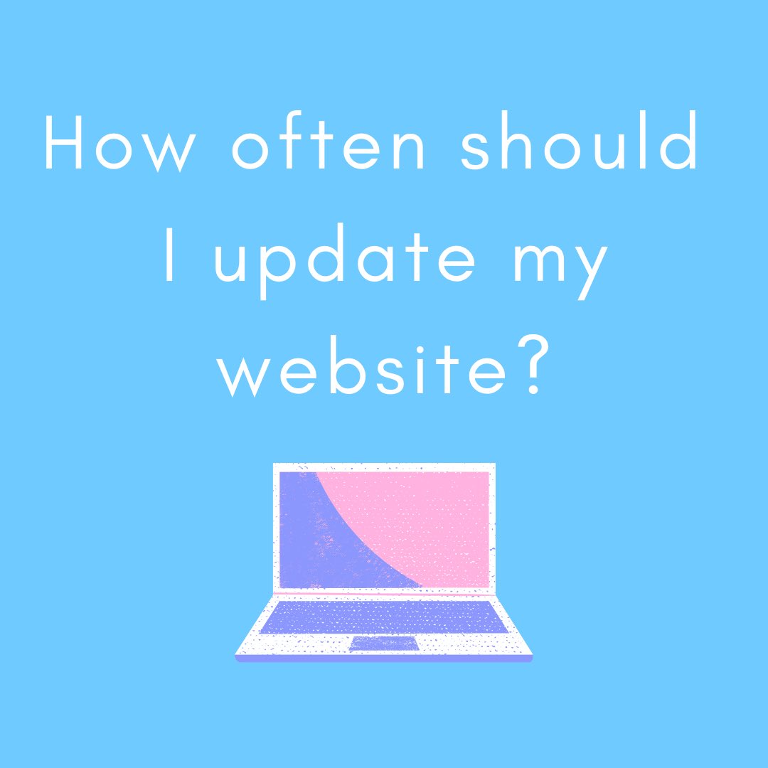 CailaSchwartz's tweet photo. I am often asked the question ~ how often should I update my website? The true answer is as often as you want! Fresh content &amp; product updates are important for some retailers while other websites act as informational hubs &amp; do not need to be updated as frequently! 🍬 #datacandy https://t.co/canNMzr61u