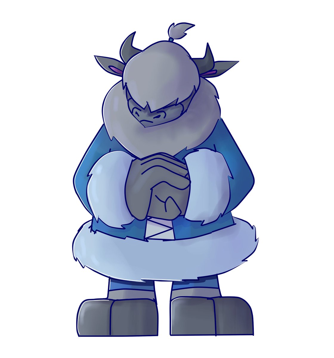 BosqueRoyale's tweet photo. @ArtWolf69 Felicidades por tus seguidores nuevos!!, Me gustaría participar con mi gran Bisonte Bofty.💙💙 https://t.co/Pddig178HS