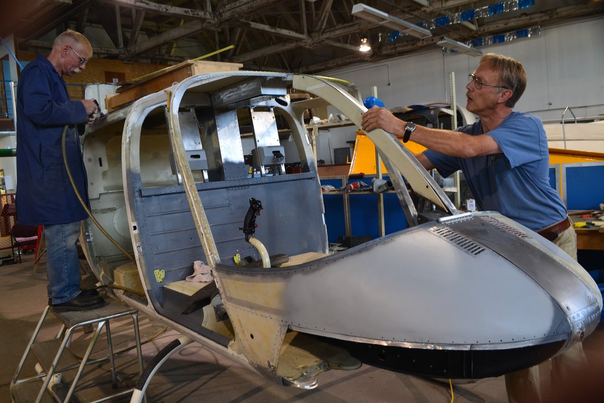 AbAvMuseum's tweet image. Despite delays due to COVID-19 closures, the Bell 206A Jet Ranger helicopter is nearing completion. All aircraft in the museum reflects the dedication and hard work of our restoration team. We cannot wait to add the Bell to the Museum Gallery! 

#NVW2021 #thankyou
