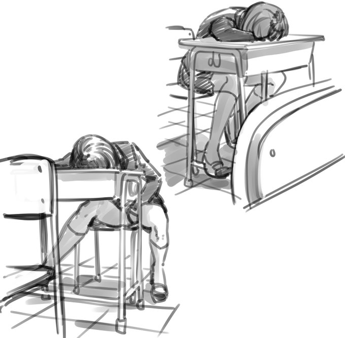 彼女は1日に一回、授業中に必ず眠る 