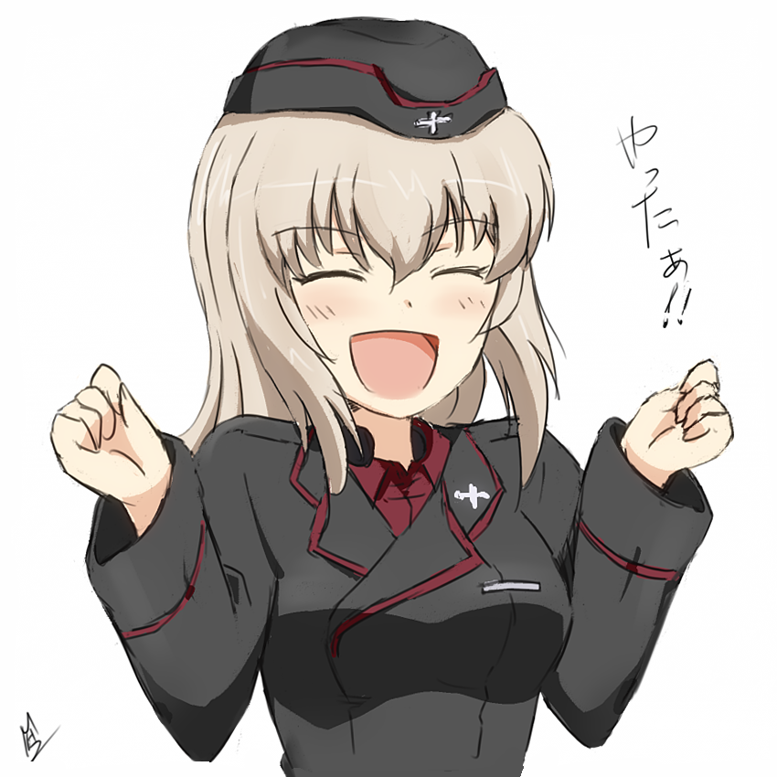 逸見エリカ 「笑顔のエリカ 2021

#ガルパン 」|MA-2㌠のイラスト