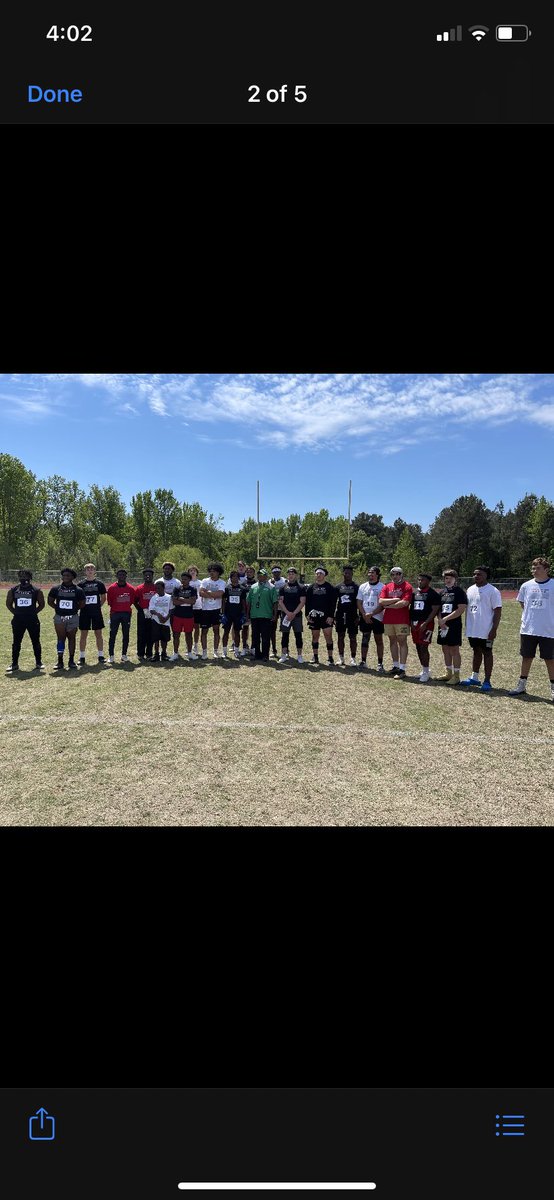 ReaganKeeffe's tweet photo. Blessed to receive 2 MVP awards for The Linebacker group at @recruitnationus camp In Camden, Sc today! https://t.co/DXrrHJwWiu