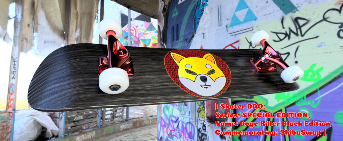 skaterdao1's tweet photo. #SHIB #ShibaSwap #shibainu #skateboard
#NFT  #NFTdrop  Check out my new whip under construction. I'll be making two premium edition decks with the same design for the release of #Shibaswap. Bid on the NFTs at Opensea and win your deck when Shiba Swap Launches! https://t.co/4AFNl4lTaE