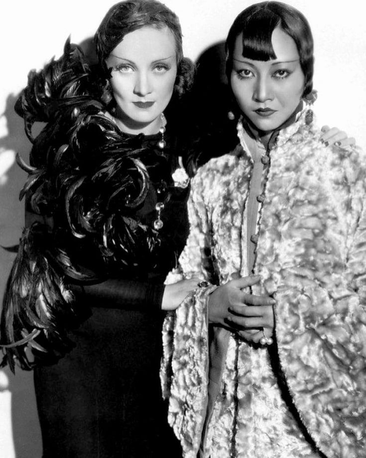 anna may wong and marlene dietrich in shanghai express (1932) 🖤
