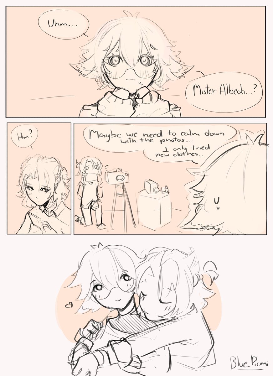 Sucrose with casual clothes + cute photo session ✧
#原神 #GenshinImpact #Alberose #Albecrose #アルスク