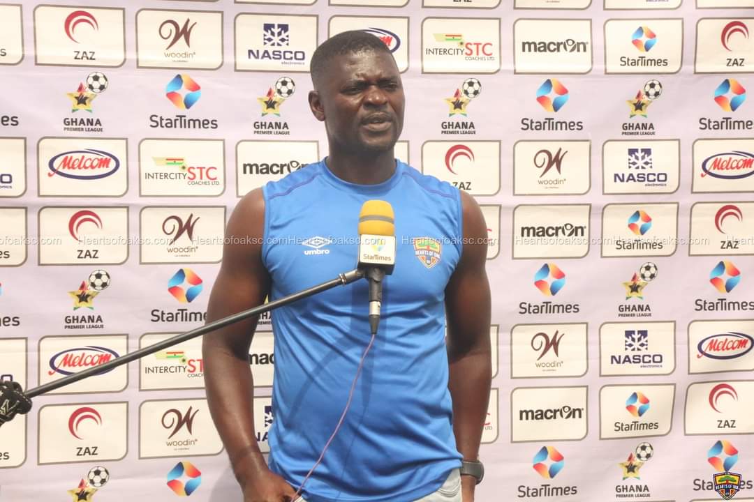 Coach Boadu Pitch Side Interview 
" 🗣️ As l said earlier, we are taking it match after match, we are done with this match and our attention is now on the karela match. We are going back to the drawing board to start work."

❤️💛💙
#AHOSC
#PositiveEnergy