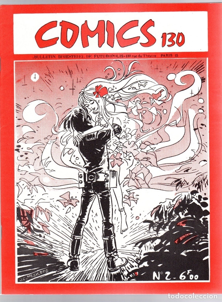 Before Metal Hurlant and Heavy Metal magazine, there was " Comics 130"  (1970)  with Druillet/Moebius/Dionnet/Mezieres and others.. Can't find much about that magazine, any clue? 