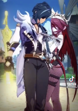 caramoccii's tweet photo. rosaria kaeya cryo power couple 😳#rosakae #genshinimpact #原神 https://t.co/YcwbdIvSzm