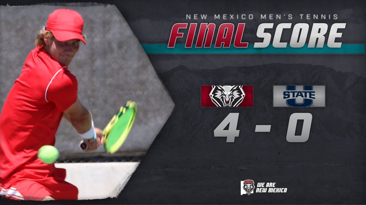It's not an official win until we post the graphic.

Now it's official.  We are 5-1 and in first place in the Mountain West with one game left! #GoLobos