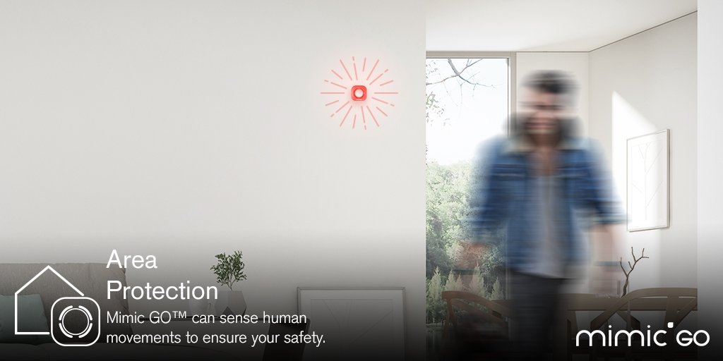 themimiq's tweet image. Mimic GO™ can sense human movements to ensure your safety. Now, you can secure any room you like, and stress less! 🕺

#smartmimic #mimicgo #securityonthego #security #iot #smartalarmsystem #smarttracker #smarttech #portablealarm #hometech #anywhere #anytime