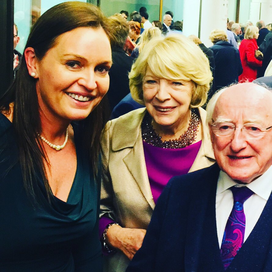 Happy 80th Birthday to Uachtarán na hÉireann, President of Ireland Michael D. Higgins 