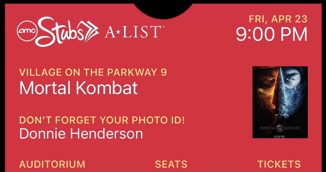 mindfawk's tweet image. Anybody else really #stoked about seeing @TheLewisTan in @MKMovie this weekend!?! Got my seats reserved already! #finishhim #MortalKombatMovie #LewisTanIsGod #AMCTheatres