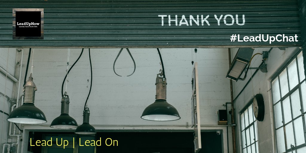 THANK YOU for joining me this week for #leadupchat! @drneilgupta and @heffrey are BRINGING IT next week!!! #leadupchat