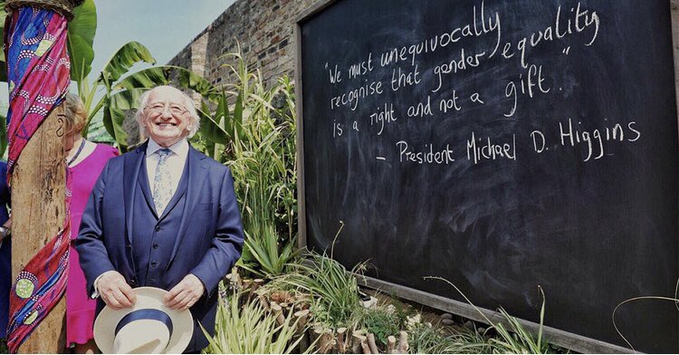 Happy 80th birthday to our President  Michael D Higgins  