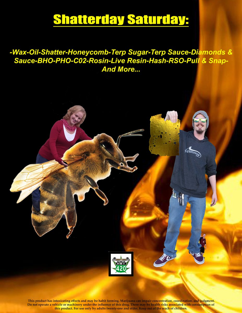 Happy Shatterday Saturday!  

Yes, I know it's not Saturday, we had some issues getting this posted yesterday, so we figured that it's better late than never.

But back to reality, Happy Sticky-Icky Sunday everyone!